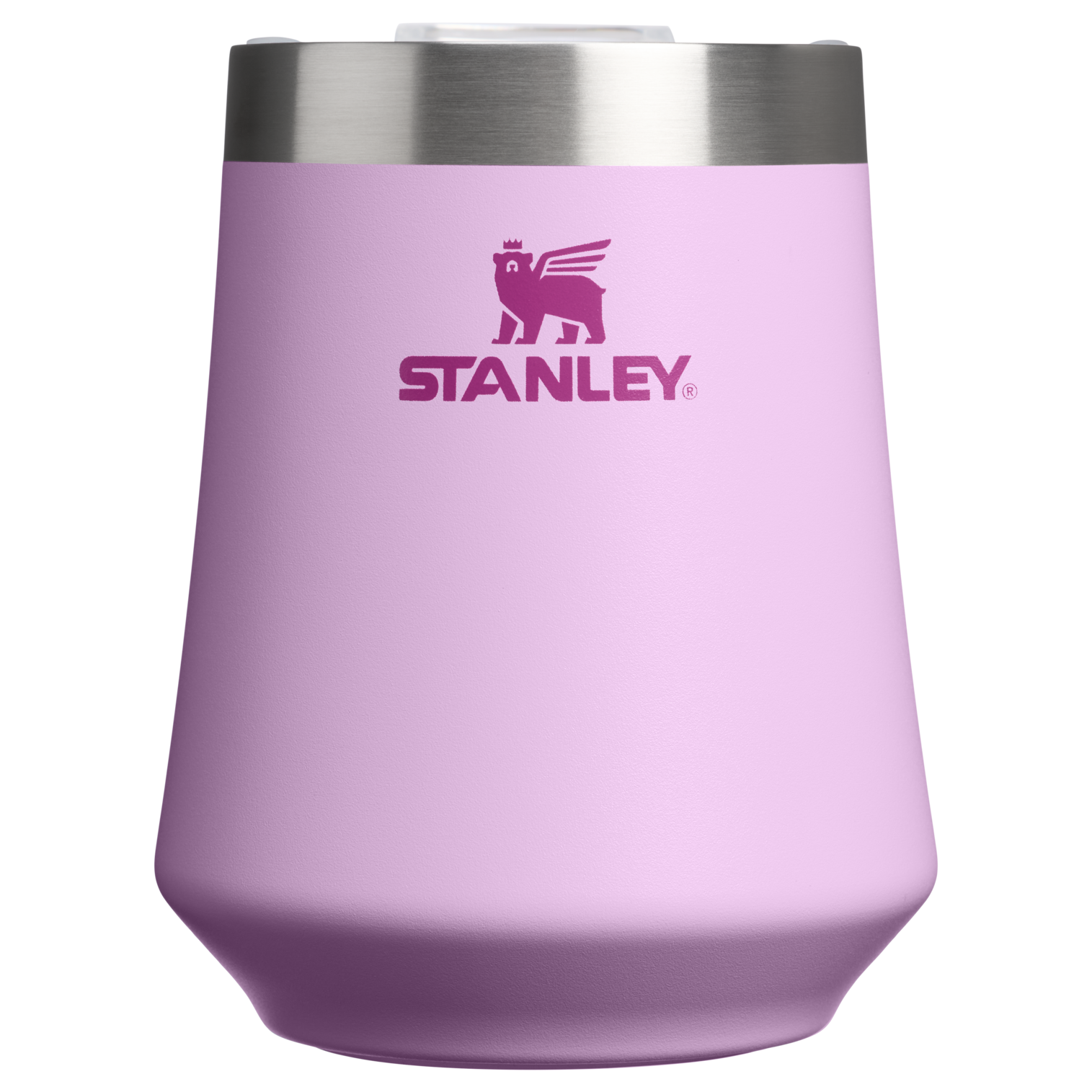 Premium Matte The Reserve Wine Tumbler | Stanley Create D302P - Shatterproof Flavor-Preserving Cocktail Tumbler with Lid - Soft Orchid