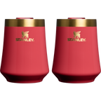 Elegant Stemless The Cheers & Cheer Reserve Wine Tumbler | 2-pack D190T - Elegant Stemless Vacuum Insulated Wine Tumbler Detail