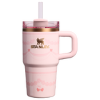 Splash-Resistant FlowState The Valentine’s Day Quencher H2.0  Flowstate Tumbler D234X - FlowState 3-Position Lid Insulated Travel Mug - Pink Velvet Cake