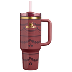 Insulated Travel The Valentine’s Day Quencher H2.0 Flowstate Tumbler D231T - Premium Stainless Steel Straw Cup for All-Day Hydration - Red Velvet Cake
