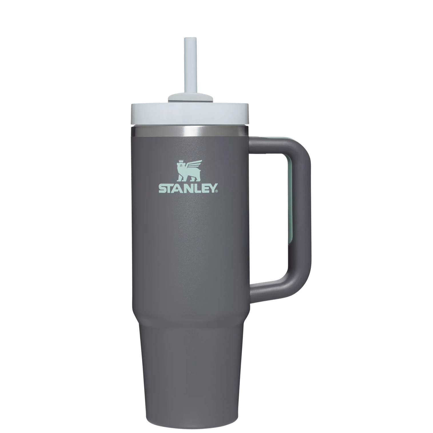 Insulated Travel The Quencher H2.0 Flowstate Tumbler | Stanley Create D331C - Double-Wall Vacuum Insulated Travel Tumbler with Straw Detail